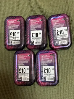 Pokemon TCG: Mega Evolutions Mini Tins x5 (Full Art Set) - NEW & FACTORY SEALED - Image 4