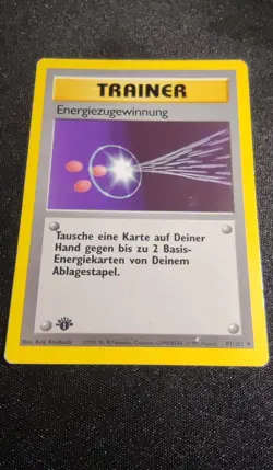 Pokemon Energiegewinnung 81/102 ✨ 1. Edition Basis Set Deutsch 🇩🇪 Near Mint - Image 1