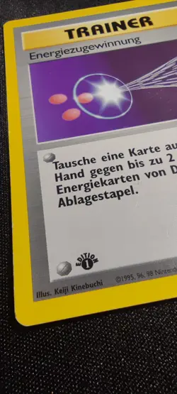 Pokemon Energiegewinnung 81/102 ✨ 1. Edition Basis Set Deutsch 🇩🇪 Near Mint - Image 2