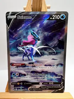 Pokemon Crown Zenith - GG38/GG70 Suicune V - Galarian Gallery - NM/M - Image 1
