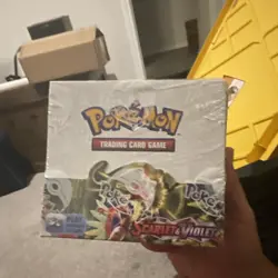 Pokemon TCG Scarlet & Violet Booster Box Sprigatito Fuecoco Quaxly English - Image 1