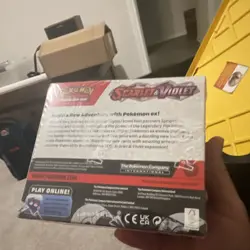 Pokemon TCG Scarlet & Violet Booster Box Sprigatito Fuecoco Quaxly English - Image 2