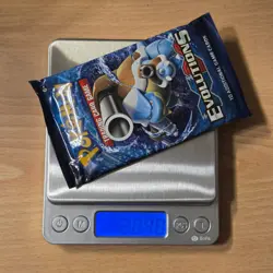 Pokemon TCG XY Evolutions Booster Pack Heavy 20.40g Brand New Sealed Blastoise - Image 4