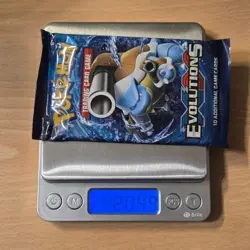 Pokemon TCG XY Evolutions Booster Pack Heavy 20.40g Brand New Sealed Blastoise - Image 5
