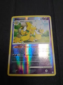 Pokemon Alakazam Mysterious Treasures Holo 2/123 MP Fast Ship - Image 2