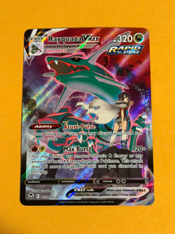 2022 Pokemon Silver Tempest Rayquaza VMAX Full Art #TG20/TG30 - Image 1