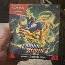 Pokemon TCG Crown Zenith Booster Bundle Box English Zacian Zamazenta - Image 1