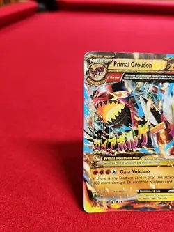 2014 Pokemon Primal Groudon EX Holo 86/160 Moderately Played - Image 2