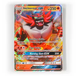 Pokemon - Incineroar GX - 27/149 - SM Sun & Moon - Half Art Card - Image 1