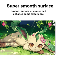 789985 - Board Game Pokemon Leafeon Playmat Games Mousepad Play Mat of TCG - Image 3