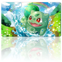 370603 - Board Game Pokemon Bulbasaur Playmat Games Mousepad Play Mat of TCG - Image 1