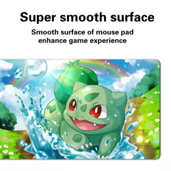370603 - Board Game Pokemon Bulbasaur Playmat Games Mousepad Play Mat of TCG - Image 3