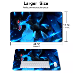 973234 -Board Game Pokemon Mega Charizard Playmat Games Mousepad Play Mat of TCG - Image 2