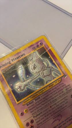 Pokemon Shining Mewtwo 109/105 Neo Destiny Holo Rare - Image 2