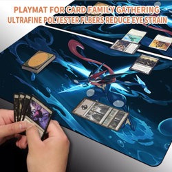 Greninja - Board Game Pokemon Playmat Games Mousepad Play Mat of TCG 114656 - Image 4