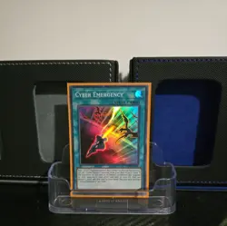 YUGIOH CYBER EMERGENCY SUPER RARE GEIM-EN042 - Image 1