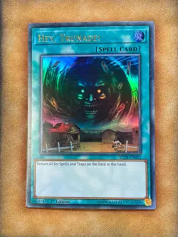 Yugioh Hey, Trunade! AC18-EN023 Ultra Rare 1st Ed LP - Image 1