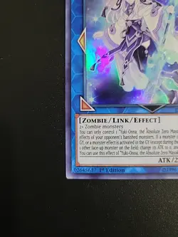 Yu-Gi-Oh! Duel Overload Yuki-Onna, The Absolute Zero Mayakashi DUOV-EN025 1st Ed - Image 4