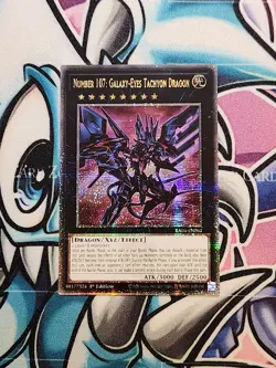Number 107: Galaxy-Eyes Tachyon Dragon - Quarter Century Rare RA04-EN067 YuGiOh - Image 1