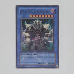 Yugioh Demise, King of Armageddon SOI-EN035 Shadow of Infinity Super Rare 1st Ed - Image 1