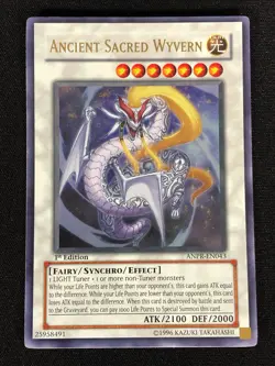 Yugioh Ancient Sacred Wyvern ANPR-EN043 1st Ultra (NM) - Image 1