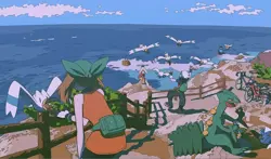 Pokemon Emerald Hoenn Large Mousepad | TCG playmat | Yu-Gi-Oh | Pokemon TCG - Image 1