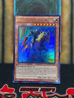 Yugioh Charging Gaia The Fierce Knight MP16-EN120 Ultra Rare 1st Ed NM - Image 1