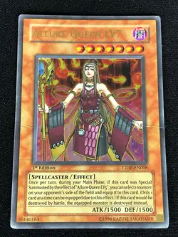 YUGIOH ALLURE QUEEN CDIP-EN008 1ST ULTRA (MP) - Image 1