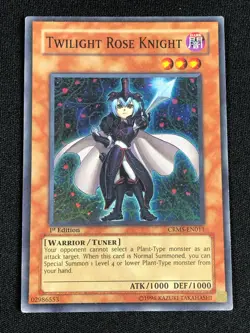 YUGIOH TWILIGHT ROSE KNIGHT CRMS-EN011 1ST SUPER (NM) - Image 1