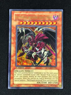 YUGIOH RED DRAGON ARCHFIEND/ASSAULT MODE CRMS-EN004 1ST ULTRA - Image 1