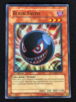Yugioh Black Salvo CRMS-EN015 1st Super (NM) - Image 1
