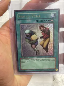 Yugioh! Snatch Steal MRL-036 Magic Ruler 1st Edition Yu-Gi-Oh! Rare Card HP Vtg - Image 2