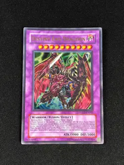 YUGIOH DESTINY END DRAGOON LODT-EN042 ULTRA PLAY/EDGEWARE - Image 1