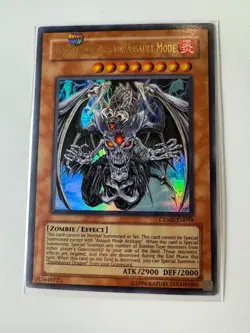 YUGIOH Doomkaiser Dragon/Assault Mode Ultra Rare UNL Edition CRMS-EN019 - Image 1