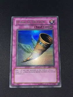 Yugioh Horn of Heaven MRD-130 Metal Raiders Unlimited Original Print Edition - Image 1