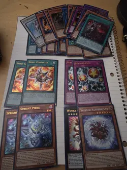 Yu-Gi-Oh cards Assorted From BLTR Set Winged Kuriboh Spright Pixies Etc - Image 1