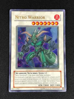 YUGIOH NITRO WARRIOR TDGS-EN039 ULTRA NM - Image 1
