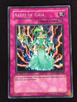 Yugioh Aegis Of Gaia STON-EN068 1st Secret (NM) - Image 1