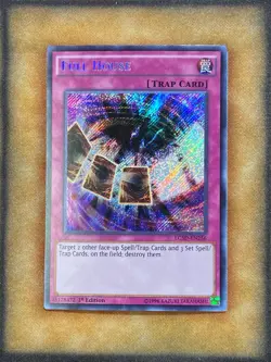 Yugioh Full House LC5D-EN256 Secret Rare 1st Ed NM - Image 1