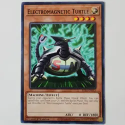 Electromagnetic Turtle - EGS1-EN013 - HP - Common - 1st ed - Yugioh - Image 1