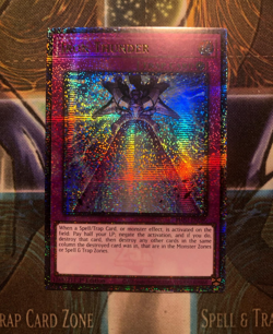 *** IRON THUNDER *** 1ST EDITION QUARTER CENTURY SECRET RARE PHNI-EN080 YUGIOH! - Image 1