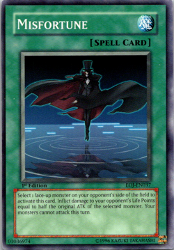 Misfortune - EOJ-EN037 - VLP - Common - 1st ed - Yugioh - Image 1