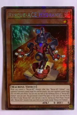 Yugioh Rescue-ACE Hydrant MP25-EN046 1st Edition Starlight Rare NM - Image 1