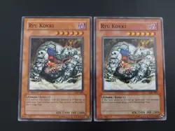 Yugioh - Ryu Kokki IOC-090 Set of 2 Commons (1x 1st edition, 1x unlim) - Image 1