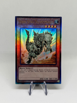 Fossil Dyna Pachycephalo ES01-AE003 Ultimate Rare AE NM YuGiOh - Image 1