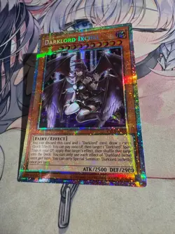 Yugioh Asian English Darklord Ixchel CR10-AE030 Starlight Rare - Image 3