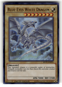 Blue-Eyes White Dragon MVP1-EN055 Ultra Rare The Dark Side of Dimensions Movie - Image 1