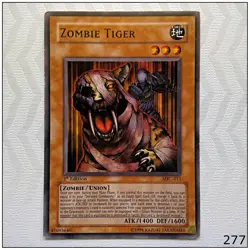 Zombie Tiger - MFC-011 - Common 1st Edition Yugioh - Image 1