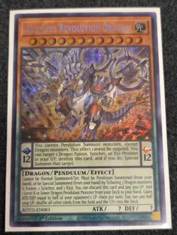 Yugioh Odd-Eyes Revolution Dragon ROTD-EN083 Secret Rare 1st Ed NM - Image 1