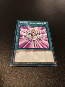 1x Monster Reincarnation - SDSB-EN027 - Common - 1st Edition NM YuGiOh! Structu - Image 1